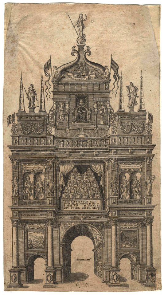 King James I of England and VI of Scotland ('The Pegme of the Dutchmen') by William Kip