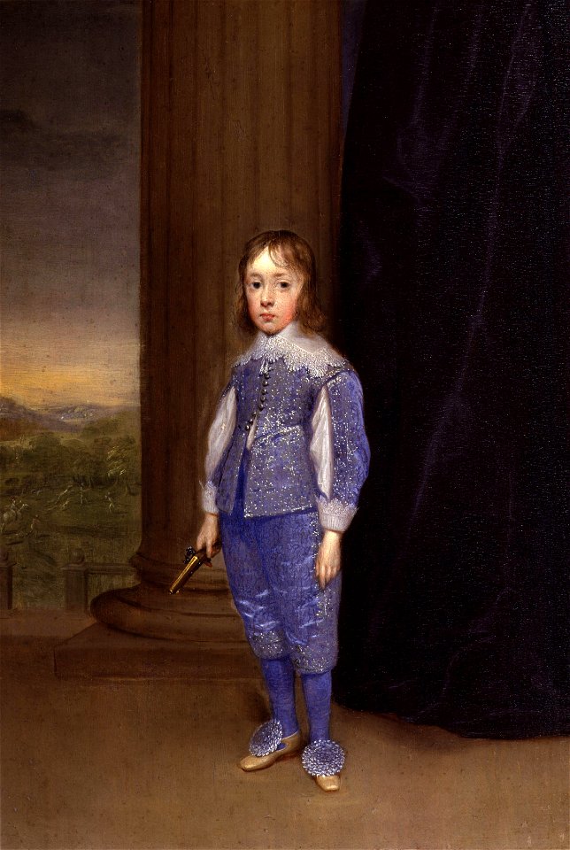 King James II by Cornelius Johnson