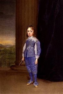 King James II by Cornelius Johnson