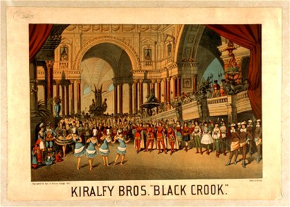 Kiralfy Bros Black crook LCCN2014635554. Free illustration for personal and commercial use.