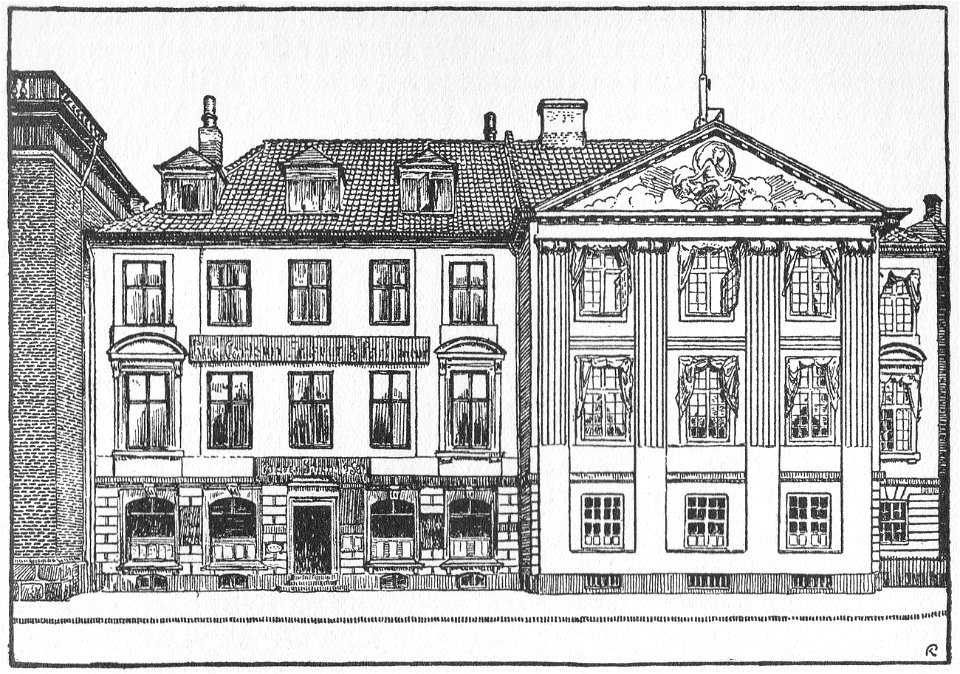 Kjøbenhavn - Det Harsdorffske Hus