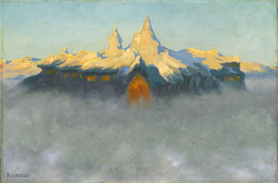 Theodor Kittelsen - Soria Moria Palace - NG.M.00551 - National Museum of Art, Architecture and Design