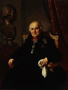 Орест А. Кипренский - Портрет графа Григория Г. Кушелева (о.1827)