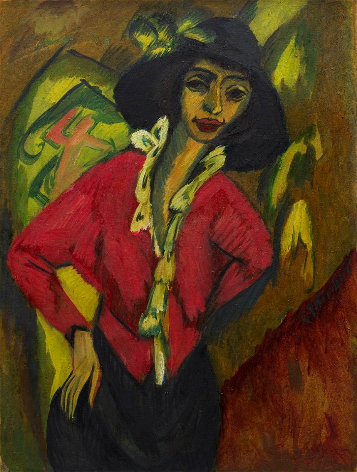 Kirchner - Frauenkopf, Gerda