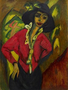 Kirchner - Frauenkopf, Gerda