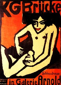 Kirchner - Cartel Die Brücke (1910)