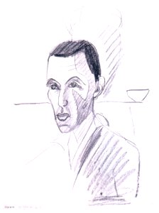 Kirchner - Selbstbildnis - ca 1925