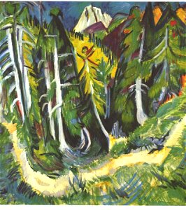 Kirchner - Waldschlucht - Staffel