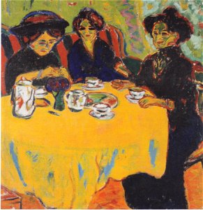 Kirchner - Kaffetafel - 1907