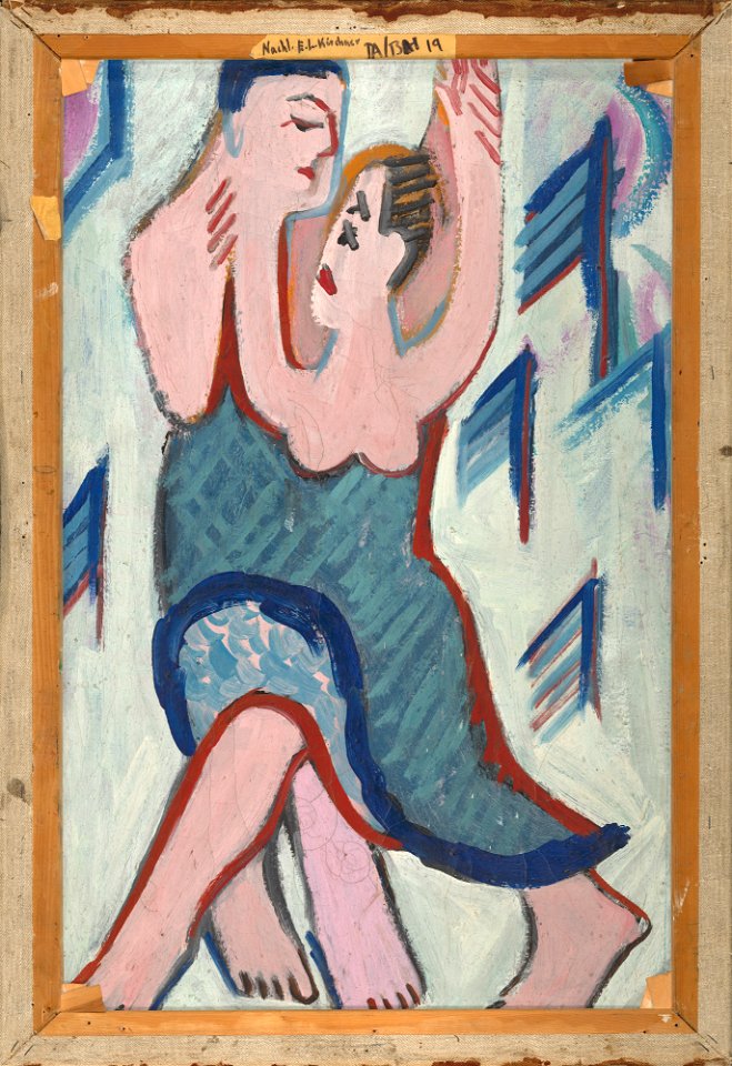 Kirchner - Tanzendes Paar im Schnee