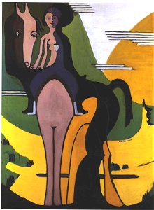 Kirchner - Reiterin