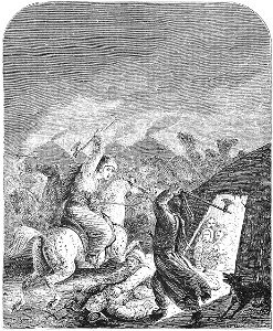 KIRGHESE RAID ON A HOSTILE TRIBE