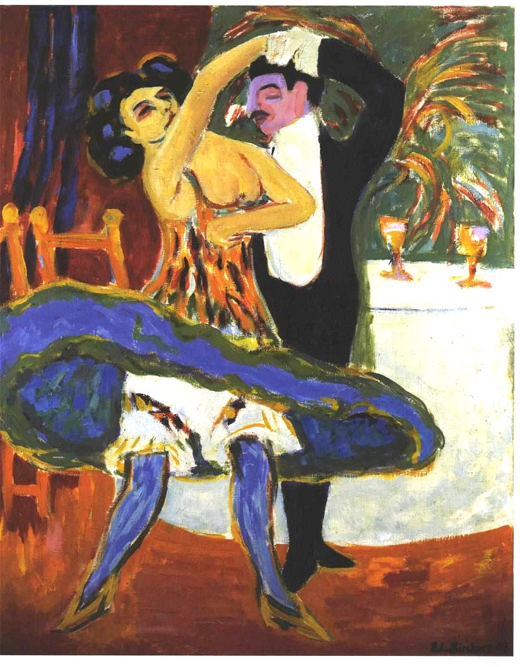 Kirchner - Variete - Englisches Tanzpaar