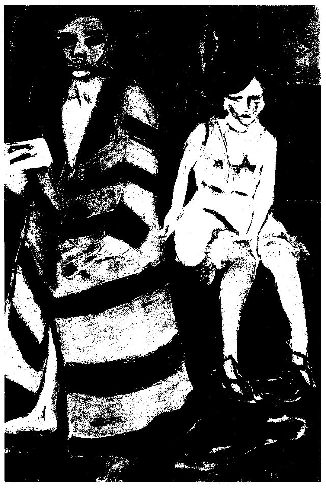 Kirchner - Selbstbildnis mit Modell 002