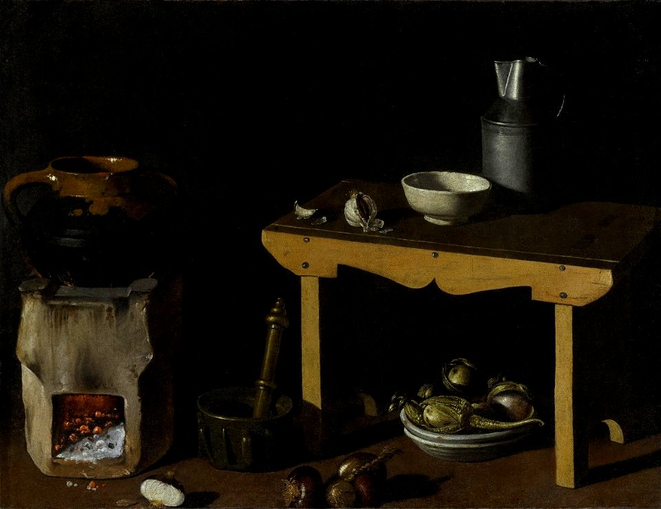 Kitchen Still Life attributed to Diego Velázquez