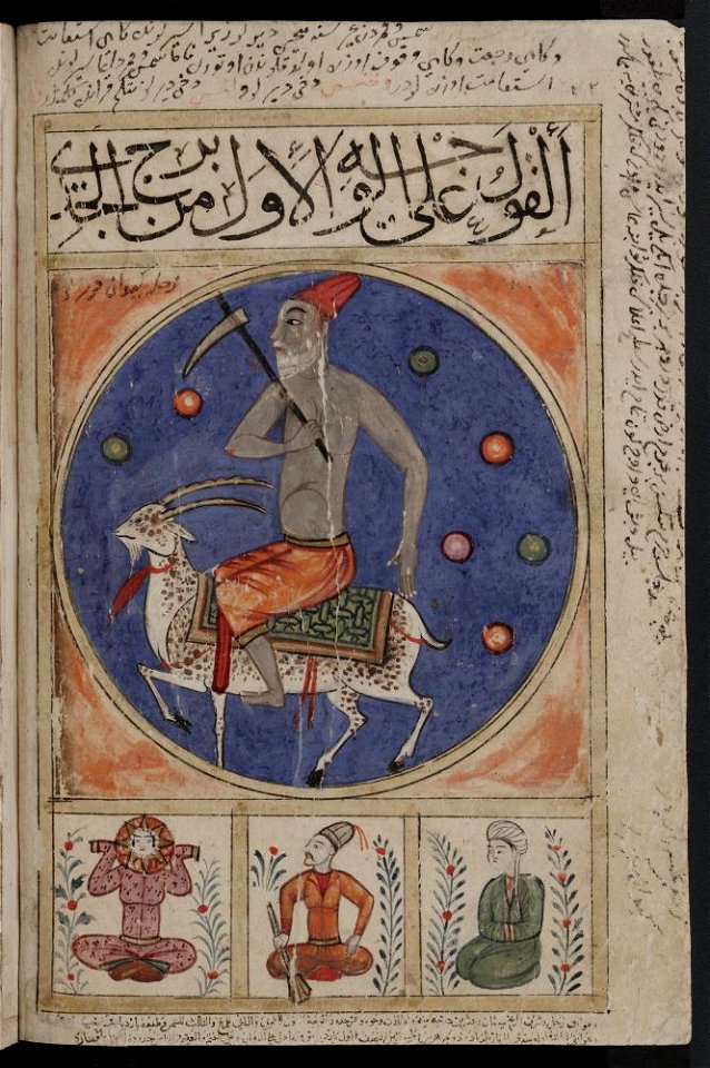 Kitab al-Bulhan -- zodiac
