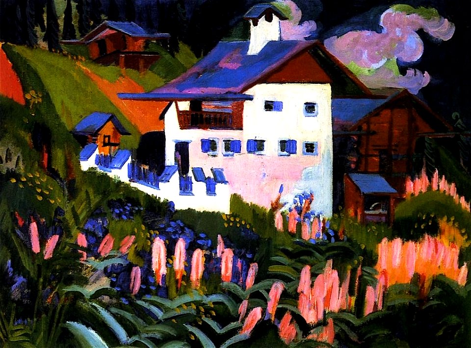 Kirchner - Haus in den Wiesen