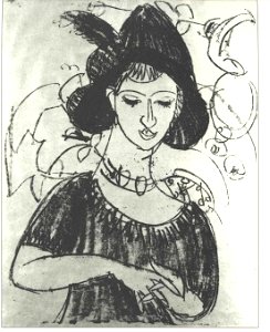 Kirchner - Dodo mit Hut