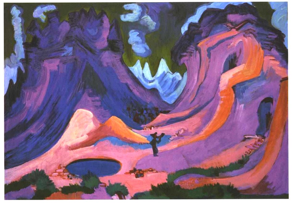Kirchner - Die Amselfluh