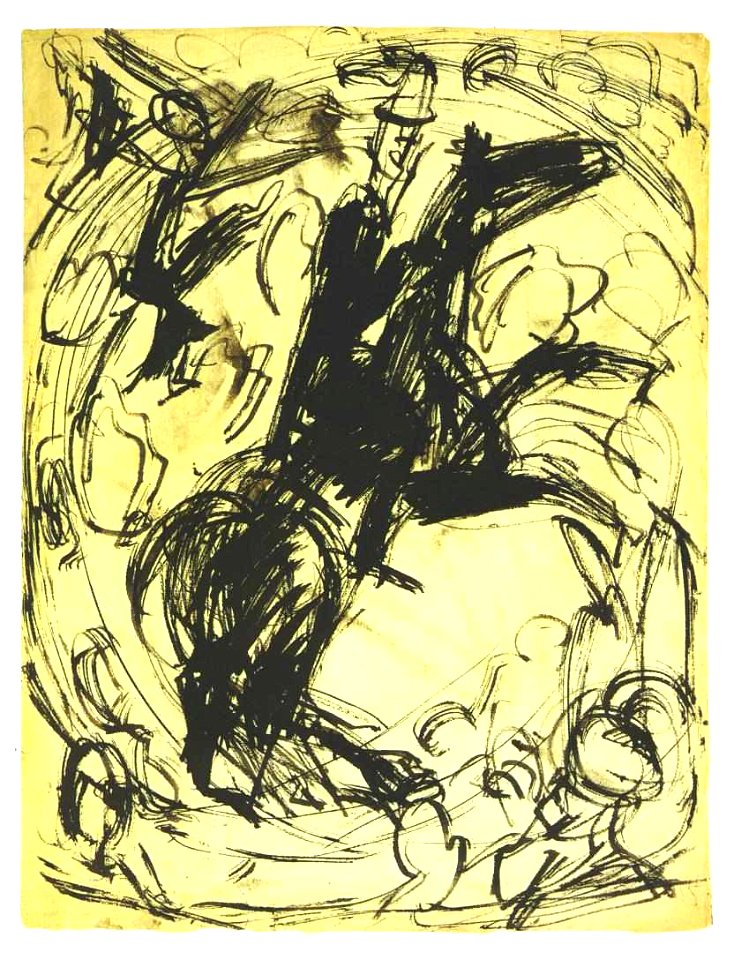 Kirchner - Zirkusreiter 001