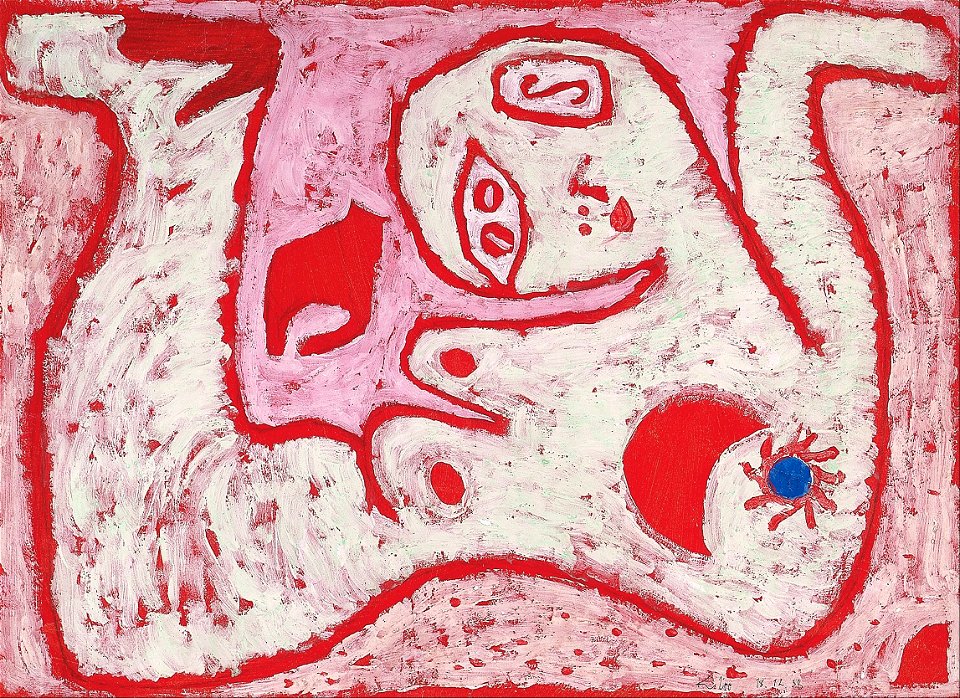Paul Klee - A Woman For Gods - Google Art Project