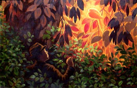 Theodor Kittelsen - The Ash Lad and the Golden Bird - NG.M.00553 - National Museum of Art, Architecture and Design