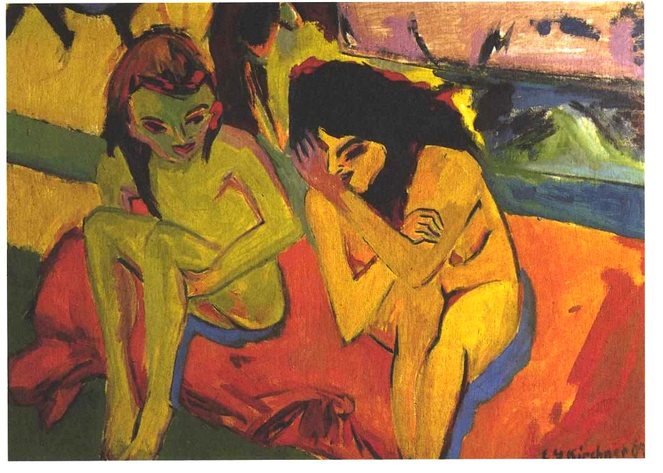 Kirchner - Zwei Mädchen