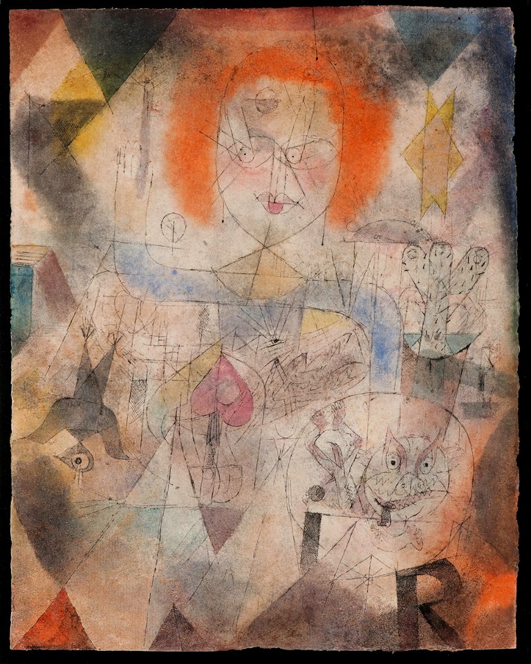 Klee IRMA ROSSA DIE BÄNDIGERIN, 1918