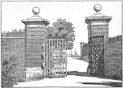 Kjøbenhavn - Indgangen til Langelinie