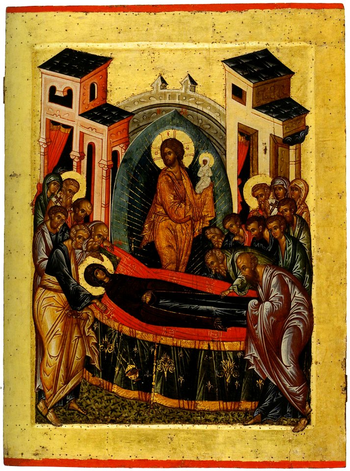 Kirillo-Belozersky iconostasis 24 - Dormition