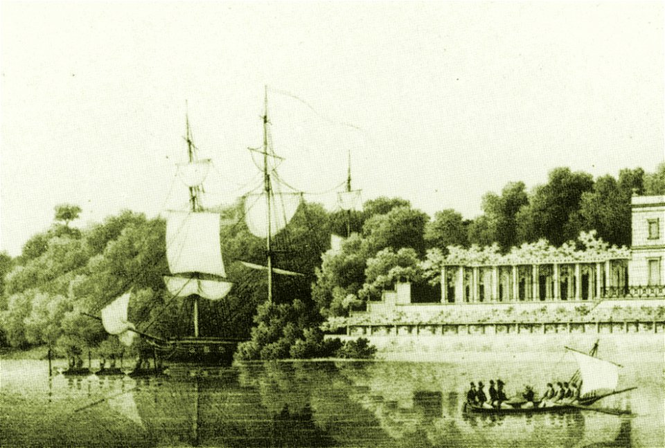 Klein Glienicke Schinkel Fregattenattrappe 1840