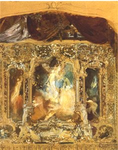 Klimt - Entwurf zu einem Theatervorhang
