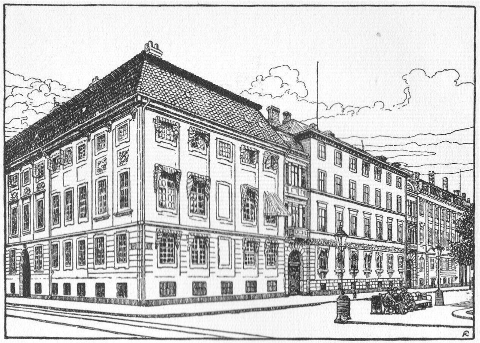 Kjøbenhavn - Hjørnet af Sankt Annæ Plads og Bredgade
