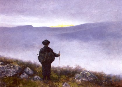 Theodor Kittelsen, Soria Moria. Free illustration for personal and commercial use.