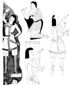 Kizil Caves painters, circa 500 CE