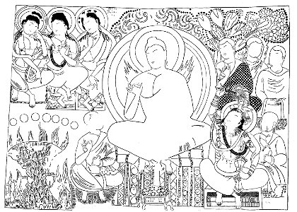 Kizil, Cave of the Painters, Fig 343