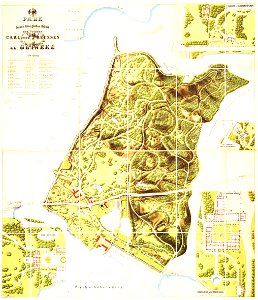 Klein-Glienicke Parkplan Kraatz 1862