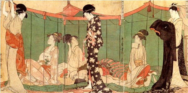 Kitagawa Utamaro Omigaya