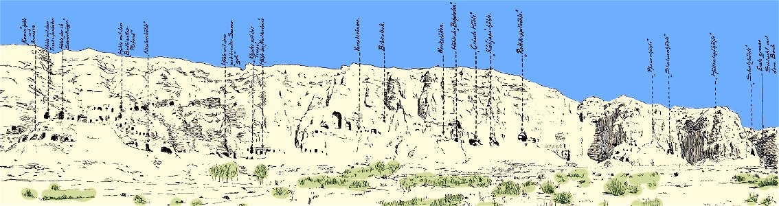 Kizil Caves overview