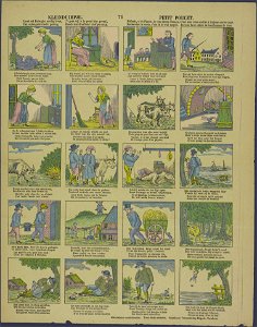 Kleinduimpje-Catchpenny print-PRENT 0127