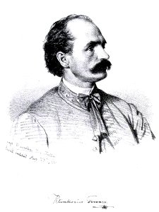 Marastoni Portrait of Ferenc Klimkovics 1861