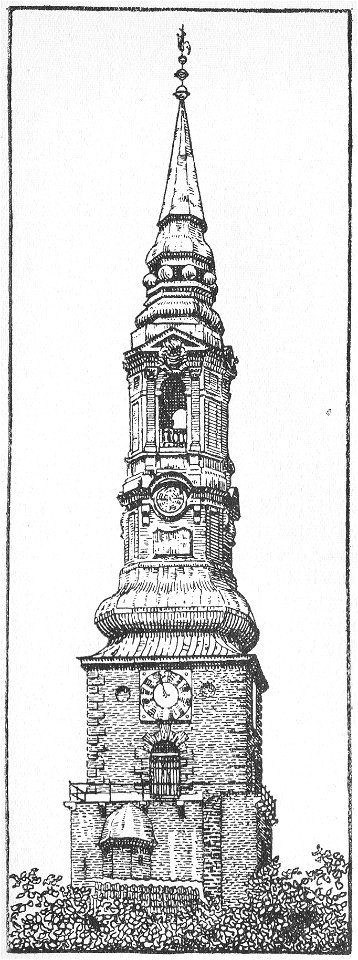 Kjøbenhavn - Sankt Petri Kirkes Tårn