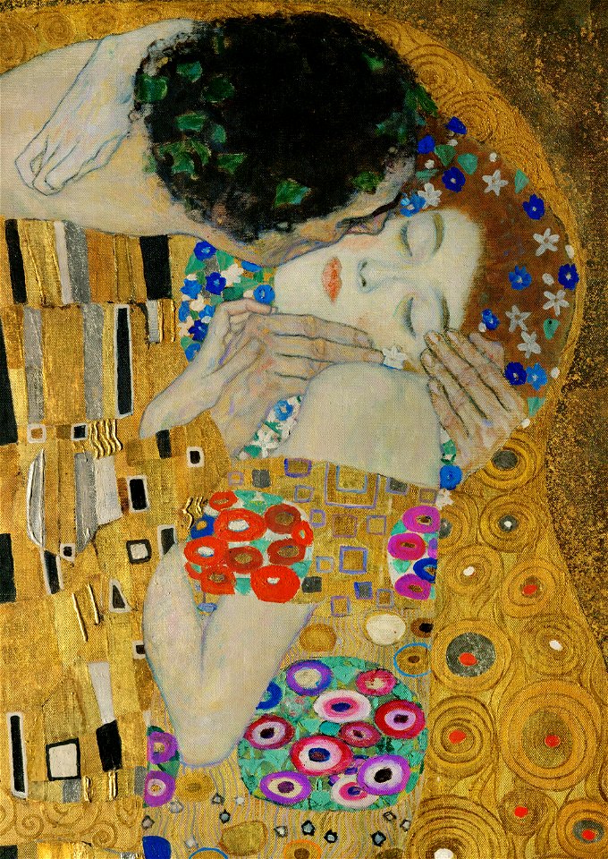 Klimt - The Kiss (detail)