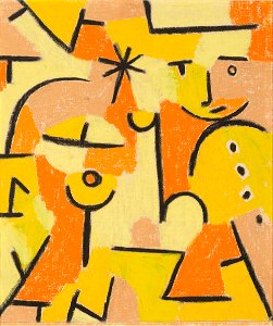 Figur in Gelb (Figure in Yellow) by Paul Klee, 1937