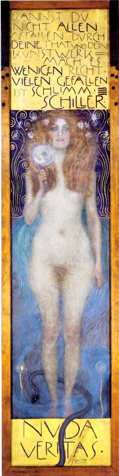 Klimt - Nuda Veritas - 1899