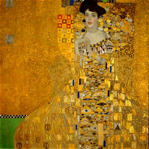 Gustav Klimt - Porträt der Adele Bloch-Bauer I (1907)