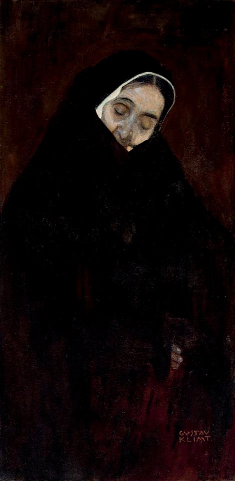Klimt - Alte Frau, 1909