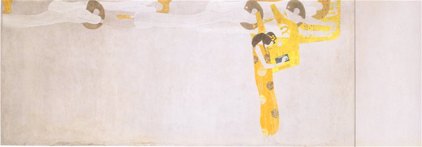 Klimt - Bethovenfries - Rechte Seitenwand1