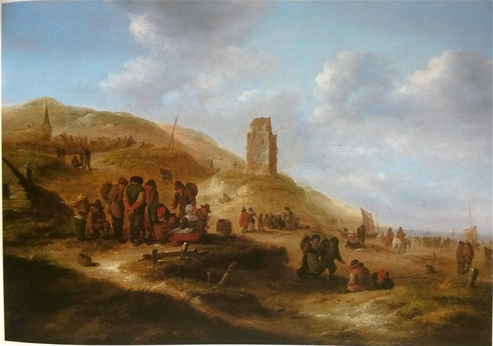 Klaes Molenaer - Beach near Zandvoort