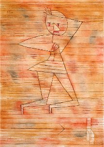 Klee fleeing ghost